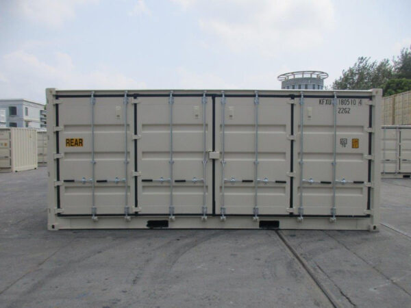 20ft 'Open Side' New One-Trip Shipping Container For Sale - Image 7