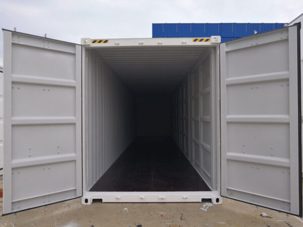 40ft High Cube '4-Door Open Side' New Shipping Container For Sale - Image 3