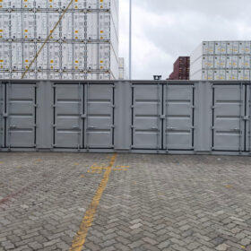 40ft High Cube '4-Door Open Side' New Shipping Container For Sale
